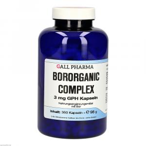 BORORGANIC complex 3 mg GPH Kapseln
