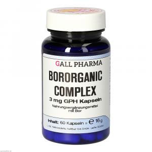 BORORGANIC complex 3 mg GPH Kapseln