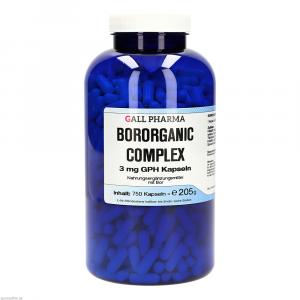 BORORGANIC complex 3 mg GPH Kapseln