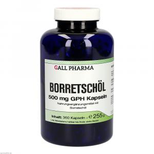 BORRETSCHÖL 500 mg GPH Kapseln