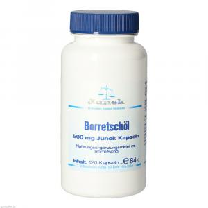 BORRETSCHÖL 500 mg Junek Kapseln