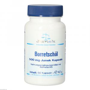 BORRETSCHÖL 500 mg Junek Kapseln