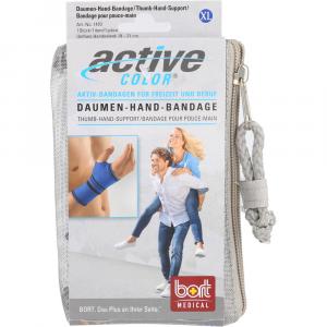 BORT ActiveColor Daumen Hand Band.XL blau
