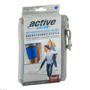 BORT ActiveColor Oberschenkelstütze S blau