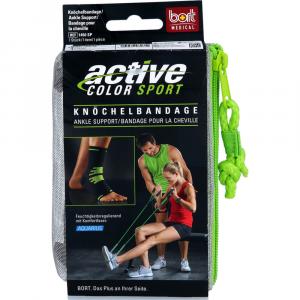 BORT ActiveColor Sport Knöchelbandage XL schw/grün