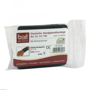 BORT Handgelenkbandage m.Klettverschl.Gr.1 schwarz