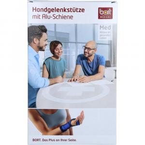 BORT Handgelenkstütze m.Aluschiene re.S schwarz