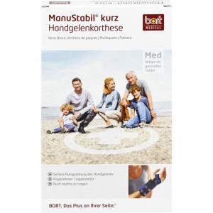 BORT ManuStabil kurz links S schwarz