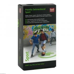BORT Patella-Sehnenband SPORT Gr.2 schwarz/grün