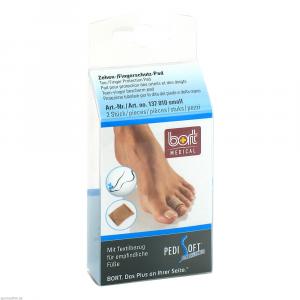 BORT PediSoft TexLine Zeh.Fing.Schutz Pad small
