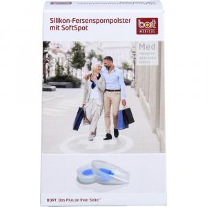 BORT Silikon Fersenspornpolster m.SoftSpot L