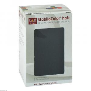 BORT StabiloColor haft Binde 10 cm schwarz