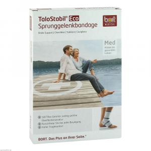 BORT TaloStabil Eco Sprunggel.Band.L silber