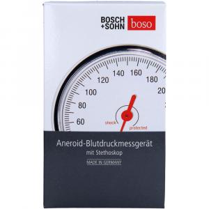 BOSO Egotest Blutdruckm.schwarz aneroid m.Steth.