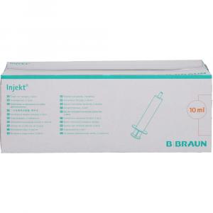 BRAUN INJEKT Spritze 10 ml Luer exzentrisch
