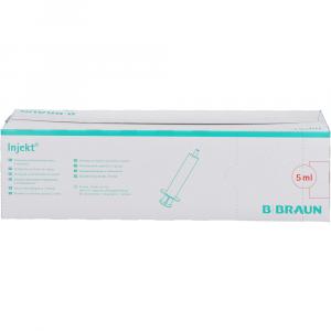 BRAUN INJEKT Spritze 5 ml Luer exzentrisch