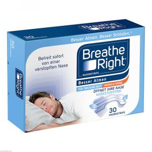 BREATHE Right Besser Atmen Nasenpfl.normal transp.