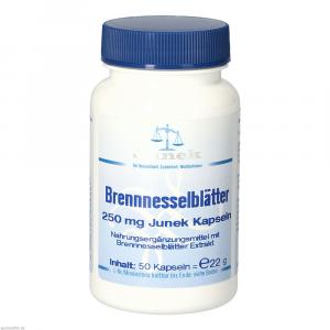 BRENNNESSELBLÄTTER 250 mg Junek Kapseln