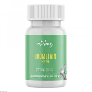 BROMELAIN 500 mg 1200 F.I.P aus Ananas vegan Kaps.