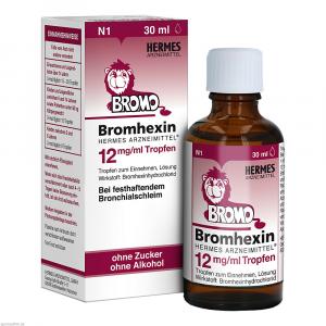 BROMHEXIN Hermes Arzneimittel 12 mg/ml Tropfen
