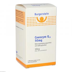 BURGERSTEIN Q-10 Coenzym 50 mg Lutschtabletten