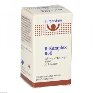 BURGERSTEIN Vitamin B50 Komplex Tabletten
