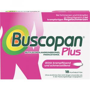 BUSCOPAN plus 10 mg/500 mg Filmtabletten