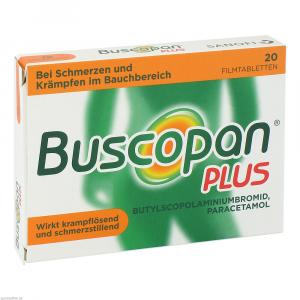 BUSCOPAN plus 10 mg/500 mg Filmtabletten
