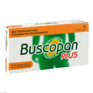 BUSCOPAN plus 10 mg/800 mg Suppositorien