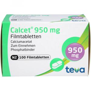 CALCET 950 mg Filmtabletten