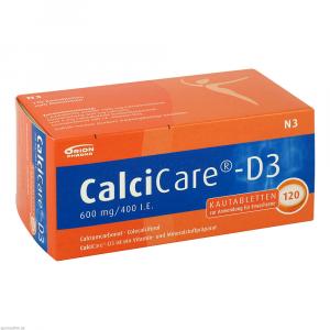 CALCICARE D3 Kautabletten
