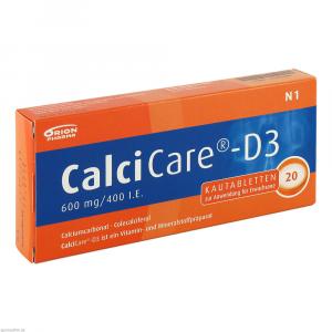 CALCICARE D3 Kautabletten