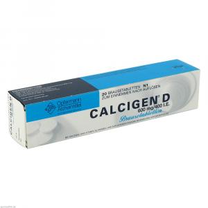 CALCIGEN D 600 mg/400 I.E. Brausetabletten