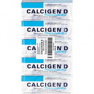 CALCIGEN D 600 mg/400 I.E. Brausetabletten