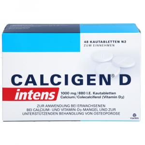 CALCIGEN D intens 1000 mg/880 I.E. Kautabletten