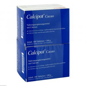 CALCIPOT Cacao Kautabletten