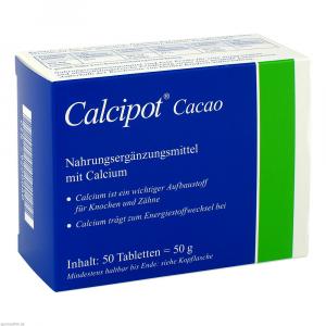 CALCIPOT Cacao Kautabletten