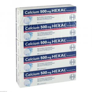 CALCIUM 500 HEXAL Brausetabletten