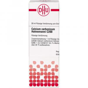 CALCIUM CARBONICUM Hahnemanni C 200 Dilution