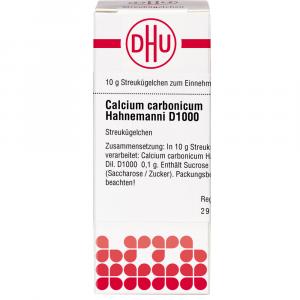 CALCIUM CARBONICUM Hahnemanni D 1000 Globuli