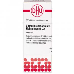 CALCIUM CARBONICUM Hahnemanni D 2 Tabletten