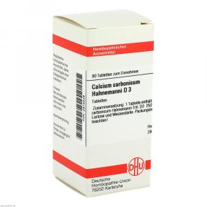 CALCIUM CARBONICUM Hahnemanni D 3 Tabletten