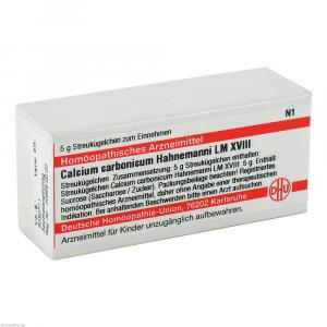 CALCIUM CARBONICUM Hahnemanni LM XVIII Globuli CALCIUM CARBONICUM Hahnemanni LM XVIII Globuli