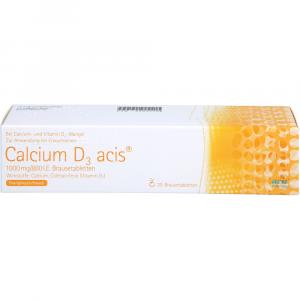 CALCIUM D3 acis 1000 mg/880 I.E. Brausetabletten