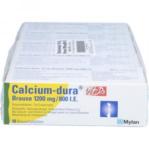CALCIUM DURA Vit D3 Brause 1200 mg/800 I.E.