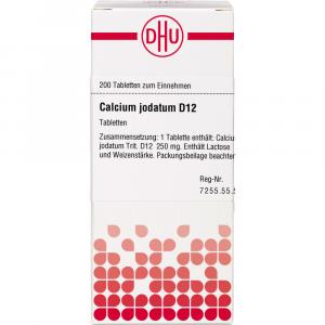 CALCIUM JODATUM D 12 Tabletten