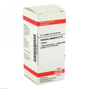CALCIUM JODATUM D 12 Tabletten