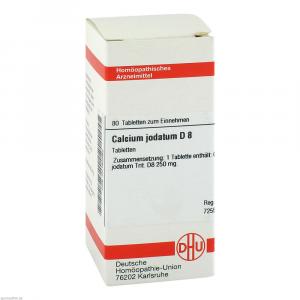 CALCIUM JODATUM D 8 Tabletten