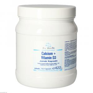 CALCIUM+VITAMIN D3 Junek Kapseln