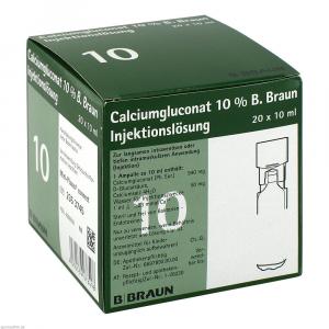 CALCIUMGLUCONAT 10% MPC Injektionslösung